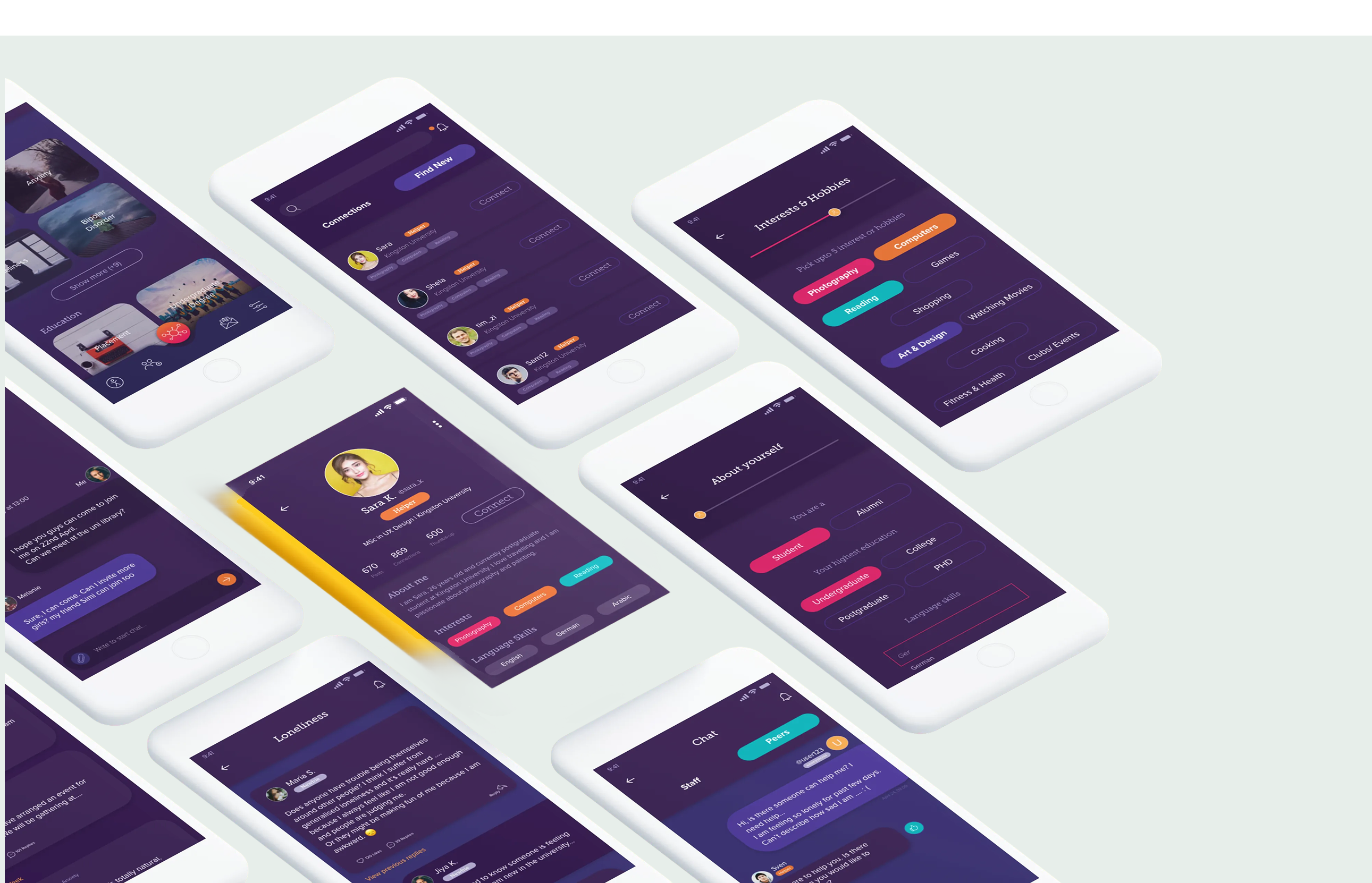 Uniti — networking app for university students